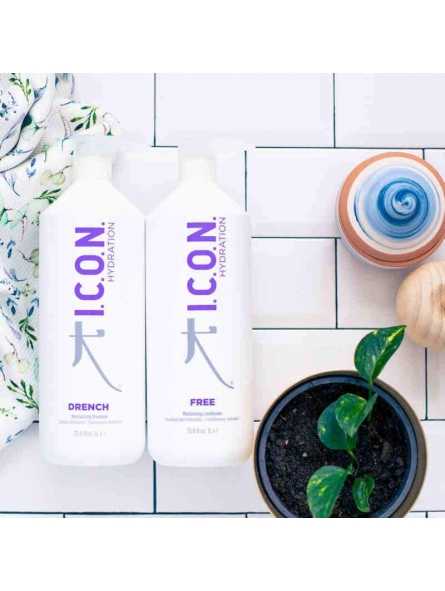Pack ICON Hidratacion Champú Drench + Acondicionador Free 1 Litro Pack ICON Hidratacion Champú Drench + Acondicionador Free 1 Litro